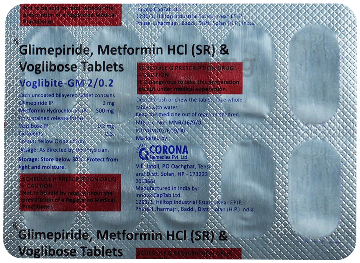 Voglibite-GM 2 Tablet SR