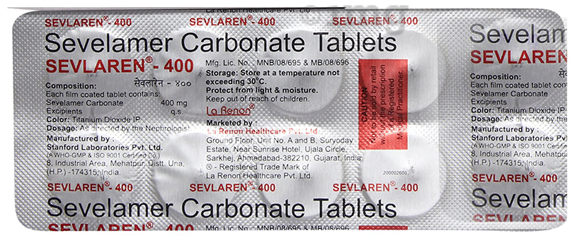 Sevlaren 400 Tablet