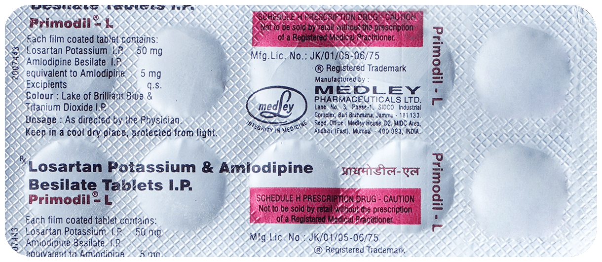Primodil-L Tablet