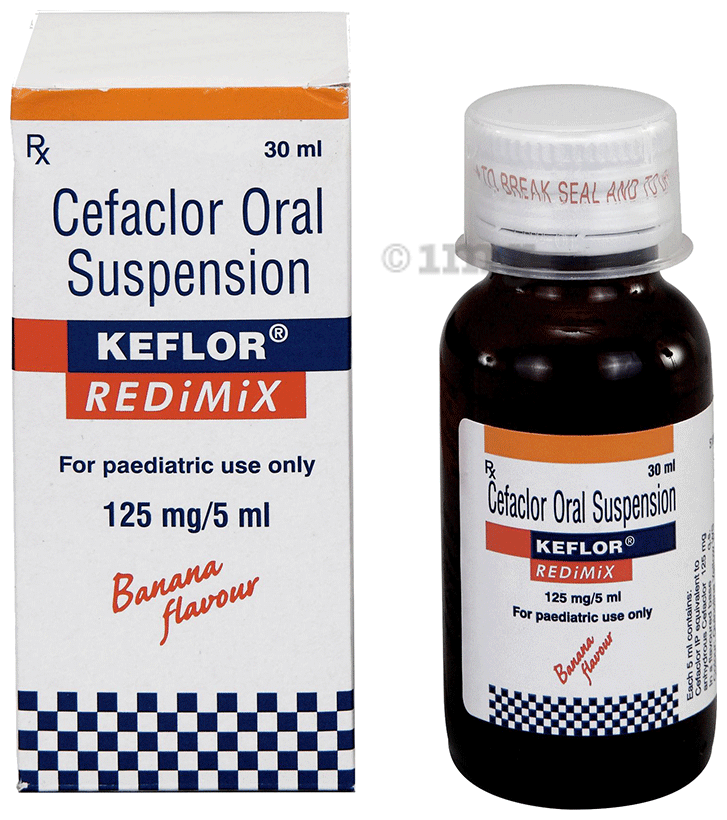 Keflor Redimix Oral Suspension Banana