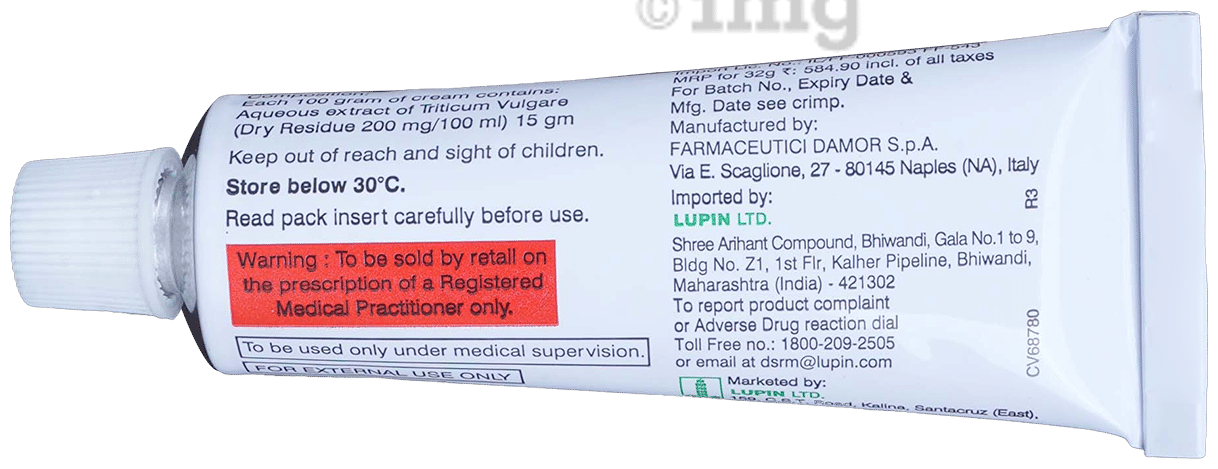 Fheal Cream with Triticum Vulgare Extract &amp; Phenoxyethanol