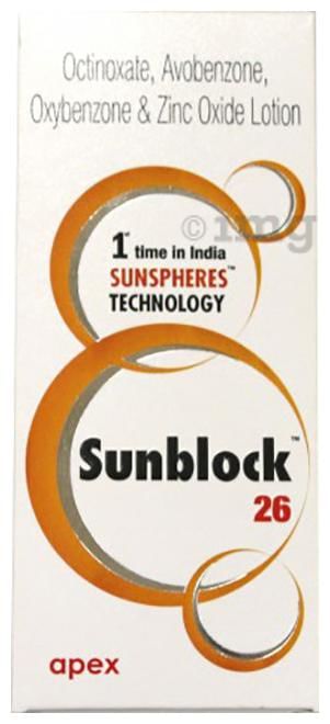 Sunblock 26 Lotion