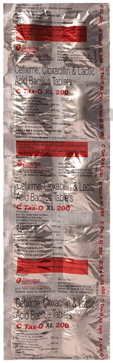 C Tax-O XL 200 Tablet