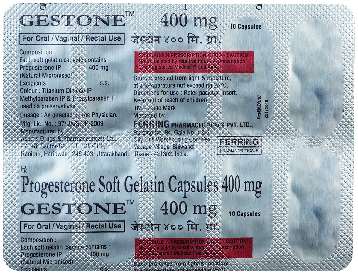 Gestone 400mg Capsule