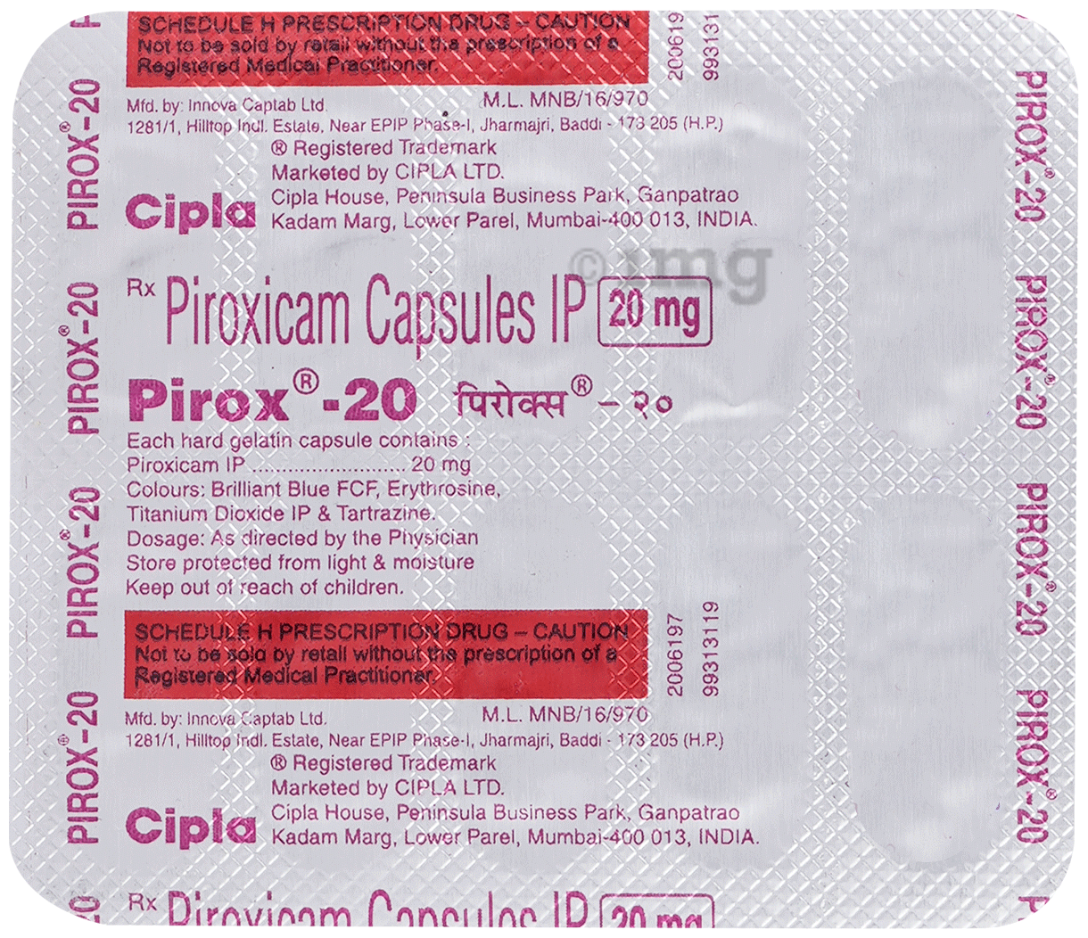 Pirox 20 Capsule