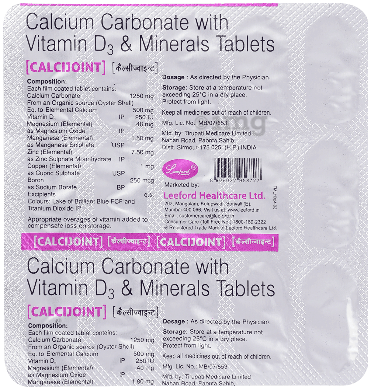Calcijoint Tablet