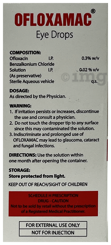 Ofloxamac Eye/Ear Drops
