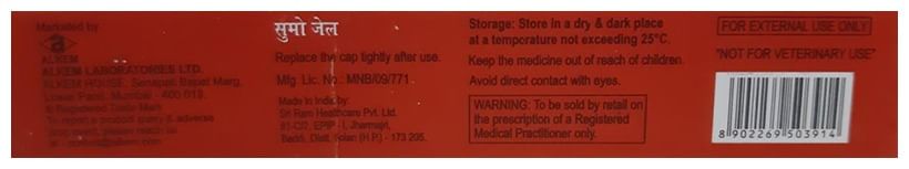 Sumo Pain Relief Gel