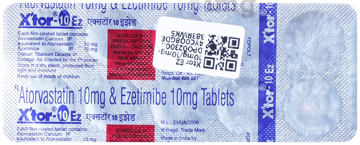 Xtor EZ 10mg/10mg Tablet