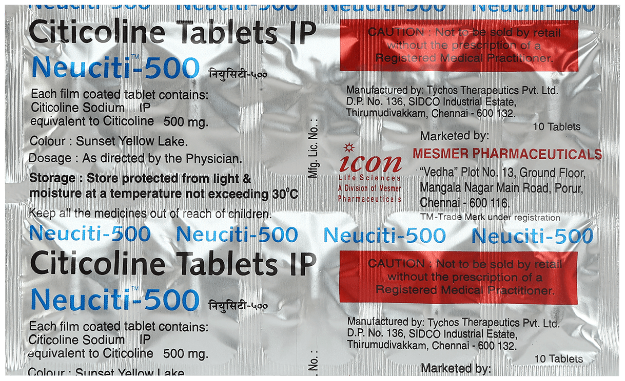 Neuciti 500 Tablet