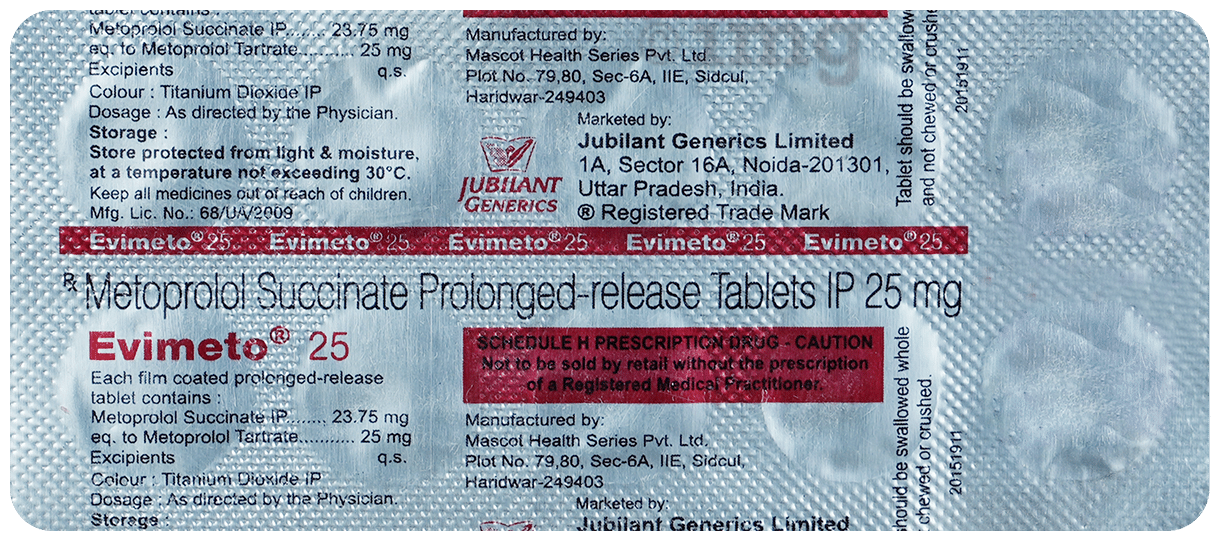 Evimeto 25 Tablet PR