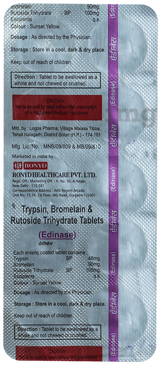 Edinase  Tablet
