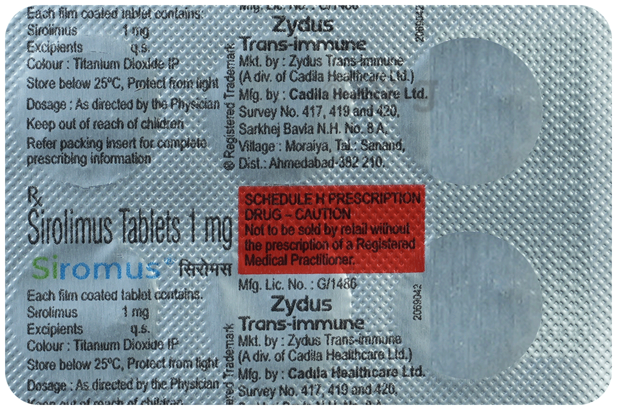 Siromus 1mg Tablet