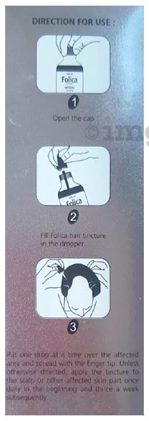 Folica Hair Tincture with  Benzyl Nicotinate, Vitamin K &amp; Salicylic Acid