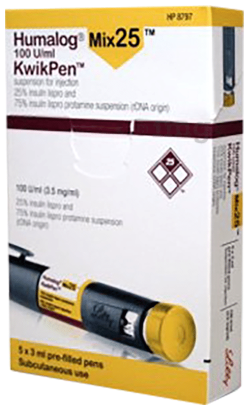 Humalog Mix 25 Kwikpen 100IU/ml