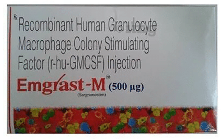 Emgrast M 500mcg Injection