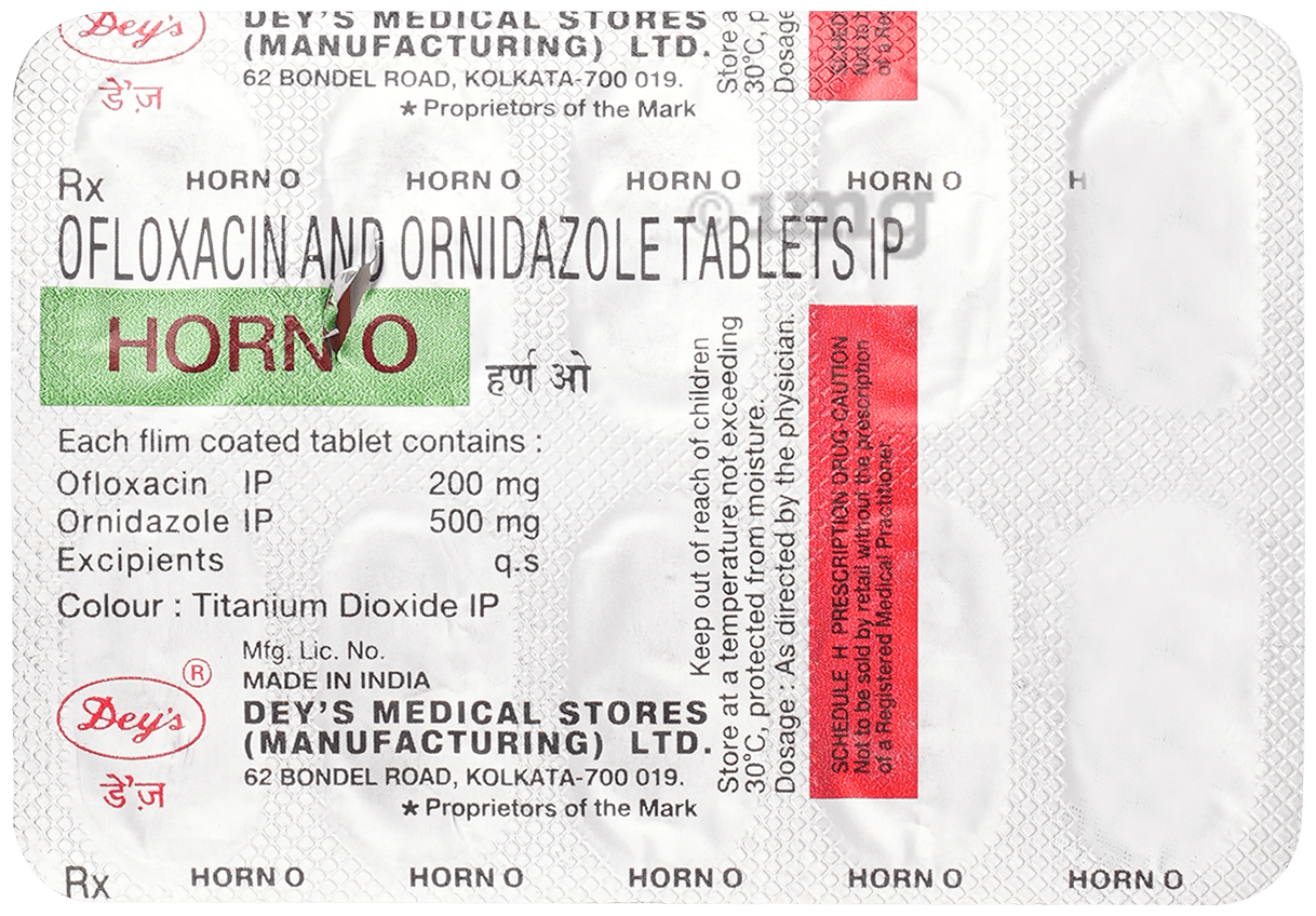 Horn O 200mg/500mg Tablet