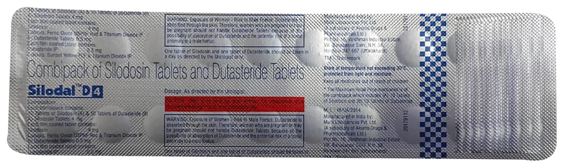Silodal-D4 Tablet Combipack
