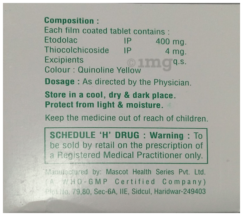 Etogesic MR Tablet