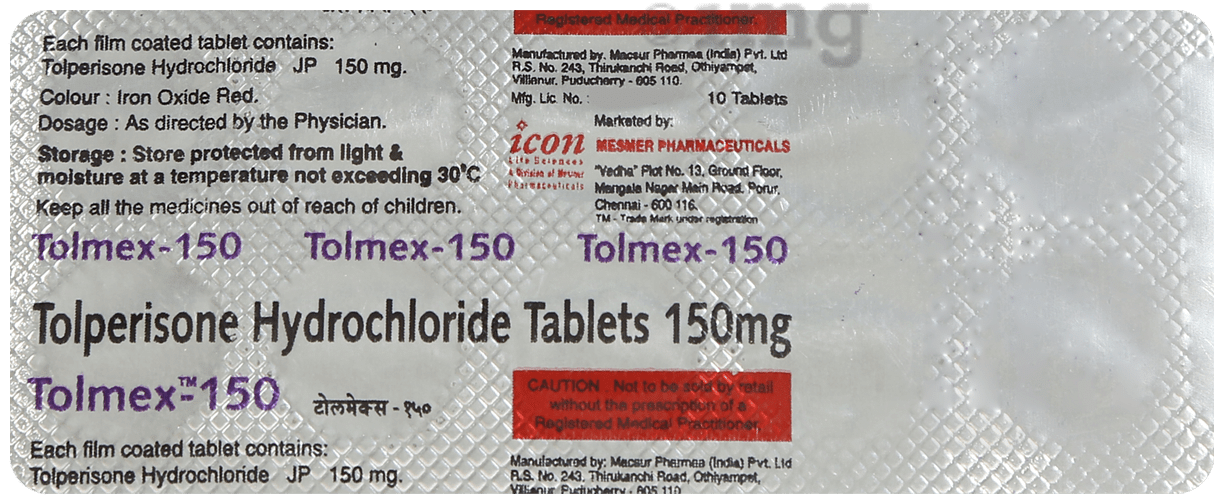 Tolmex 150mg Tablet