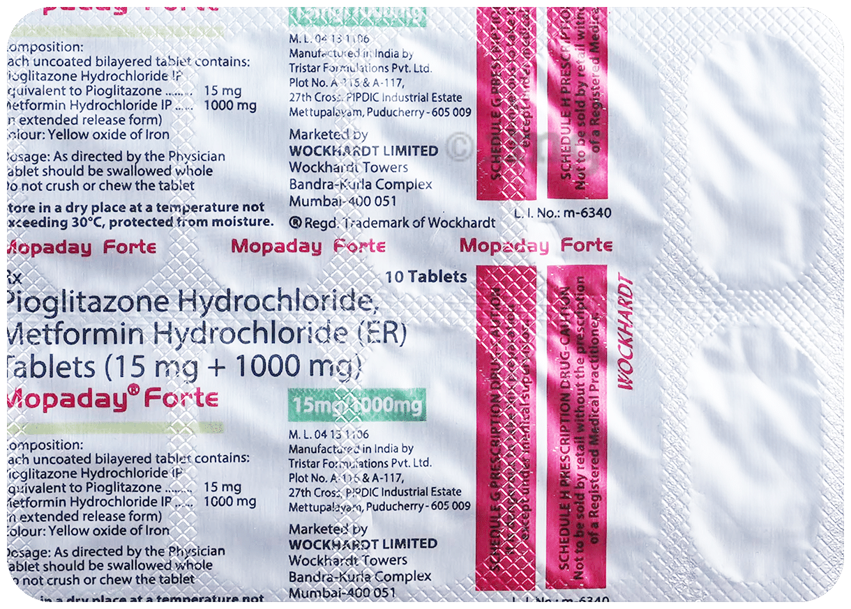 Mopaday Forte Tablet ER