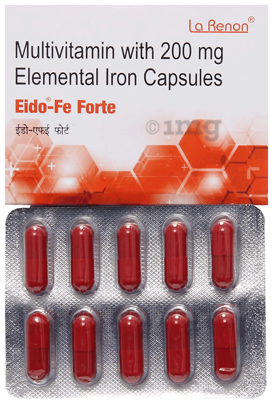 Eido -Fe Forte Capsule | Nutritional Supplement