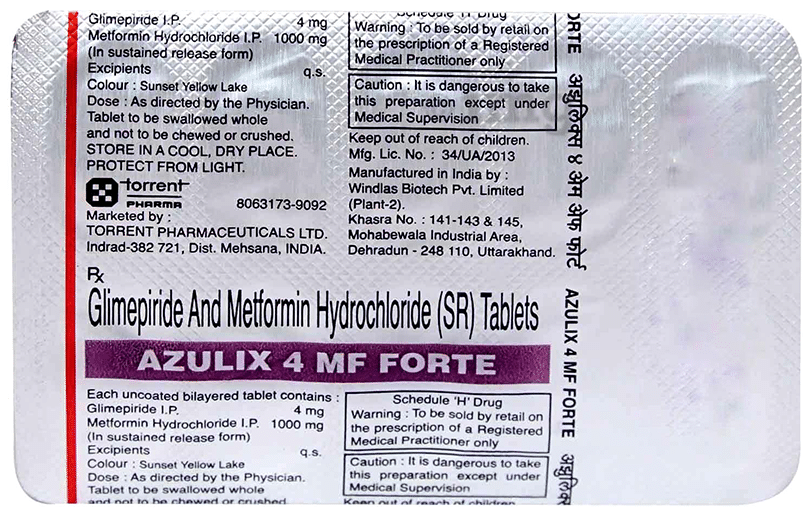 Azulix 4 MF Forte Tablet PR