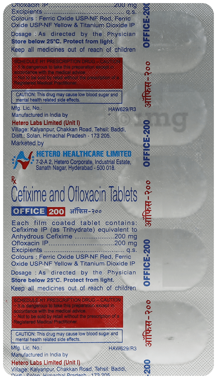 Office 200 mg/200 mg Tablet