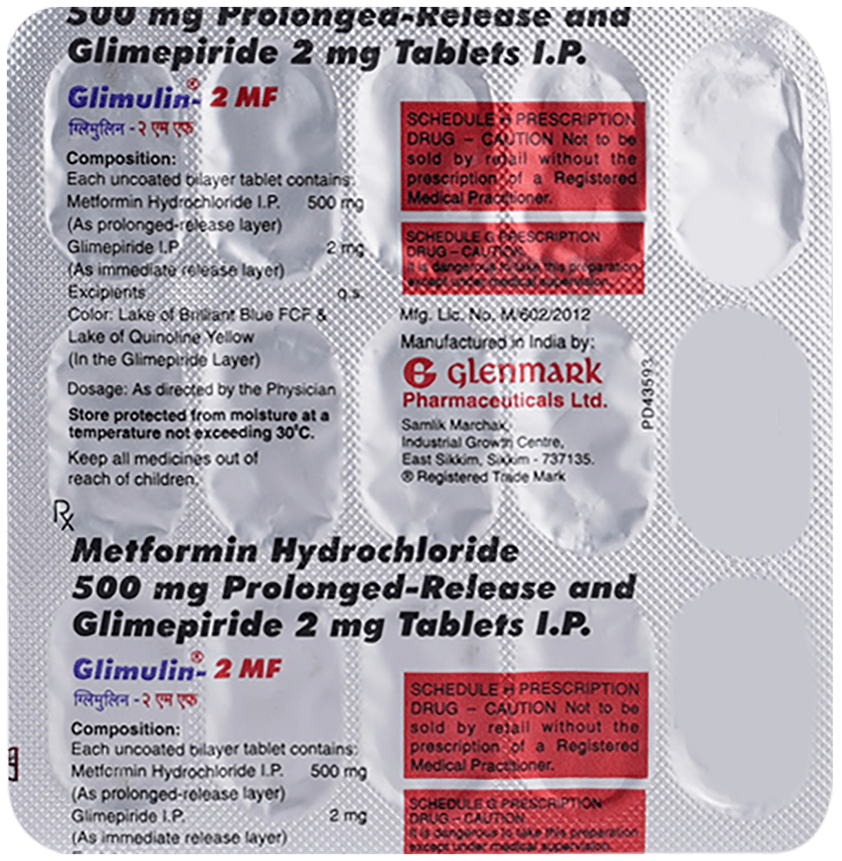 Glimulin-2 MF Tablet PR