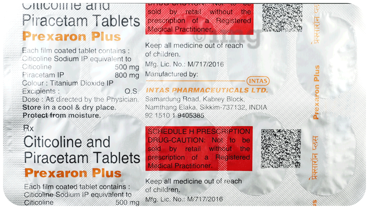 Prexaron Plus Tablet