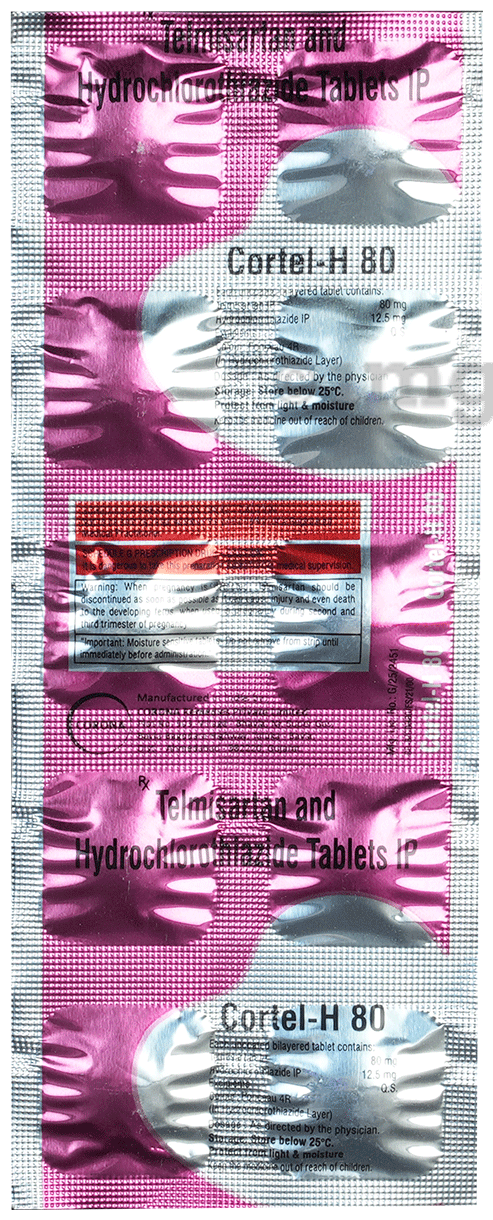 Cortel-H 80 Tablet