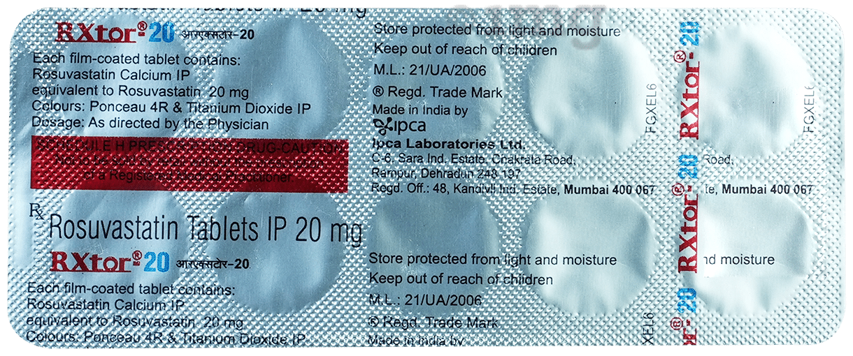 Rxtor 20 Tablet