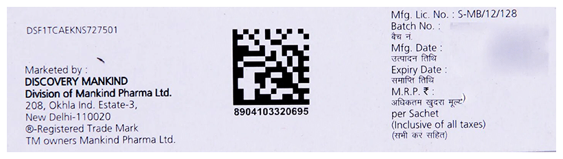 Caldikind 60K Sachet Butterscotch