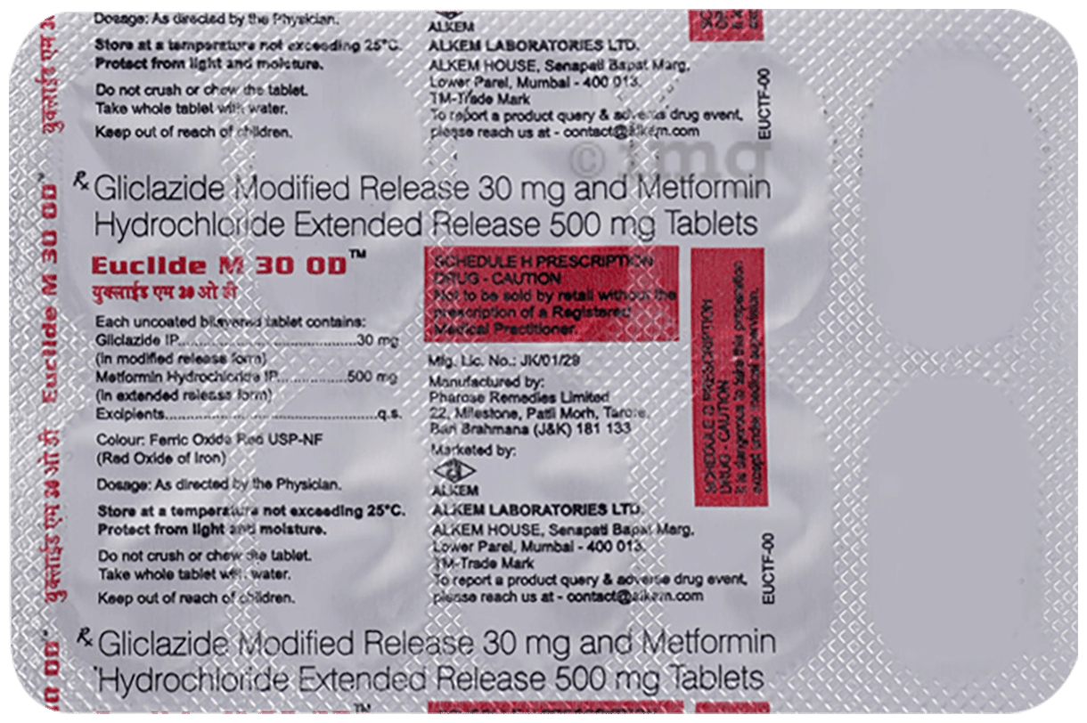 Euclide M 30 OD Tablet ER