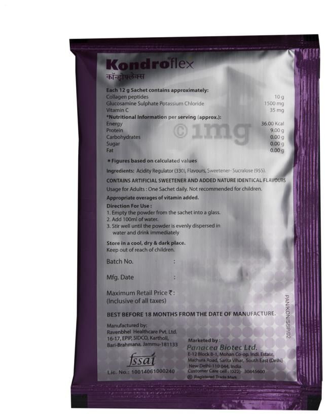 Kondroflex Sugar Free Sachet