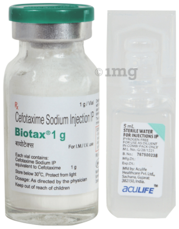 Biotax 1gm Injection