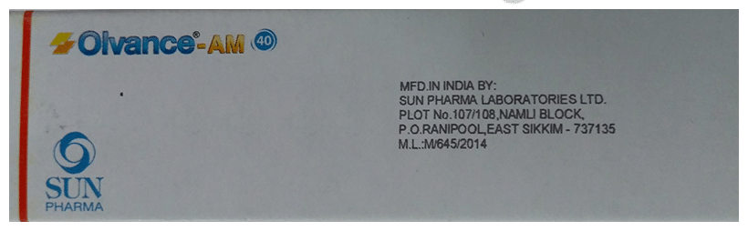 Olvance-AM 40 Tablet