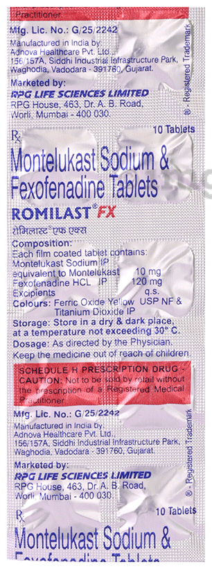 Romilast FX Tablet