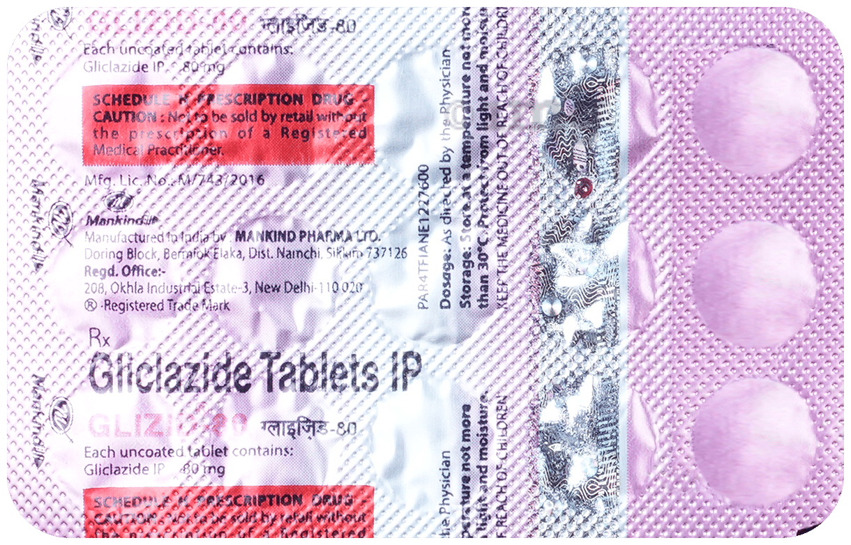 Glizid 80 Tablet