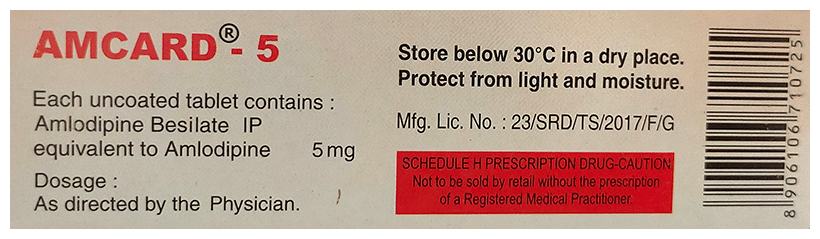 Amcard 5 Tablet