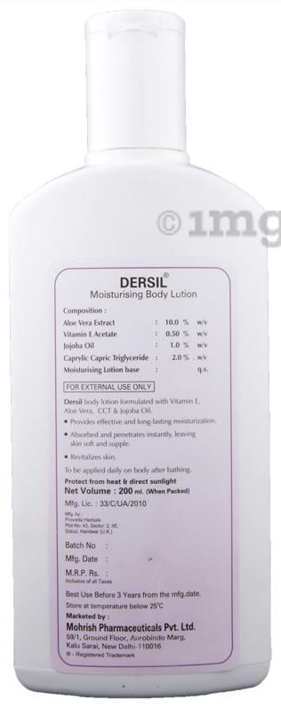 Dersil Lotion