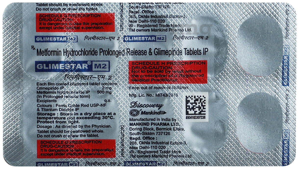 Glimestar-M 2 Tablet PR