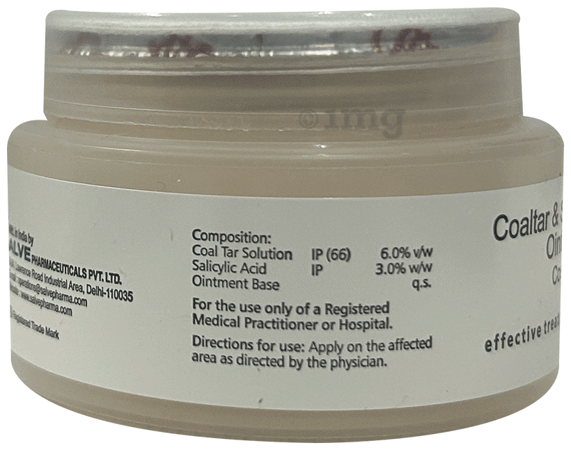 Cosalic Ointment with Coal Tar &amp; Salicylic Acid for Psoriasis