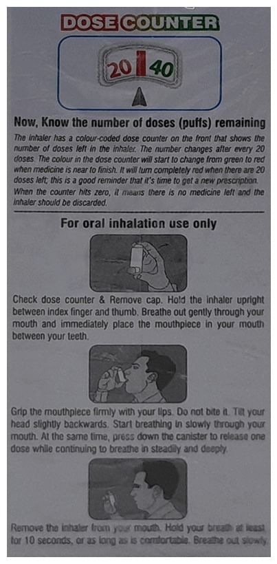 ForAir 250 CFC Free Inhaler