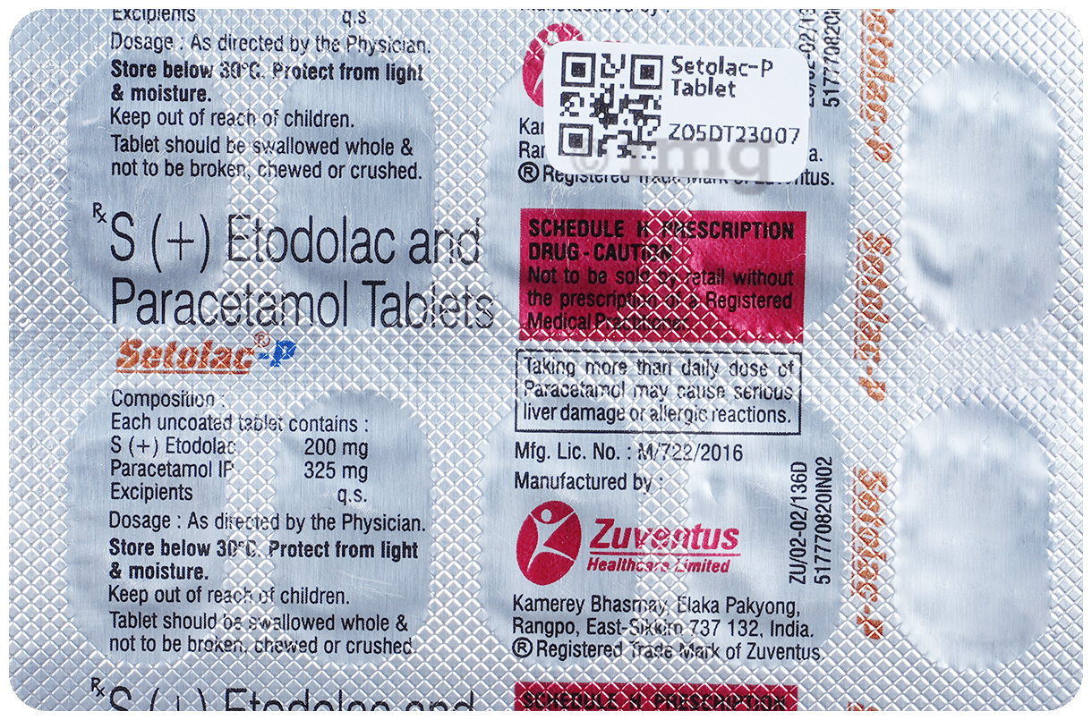 Setolac-P Tablet