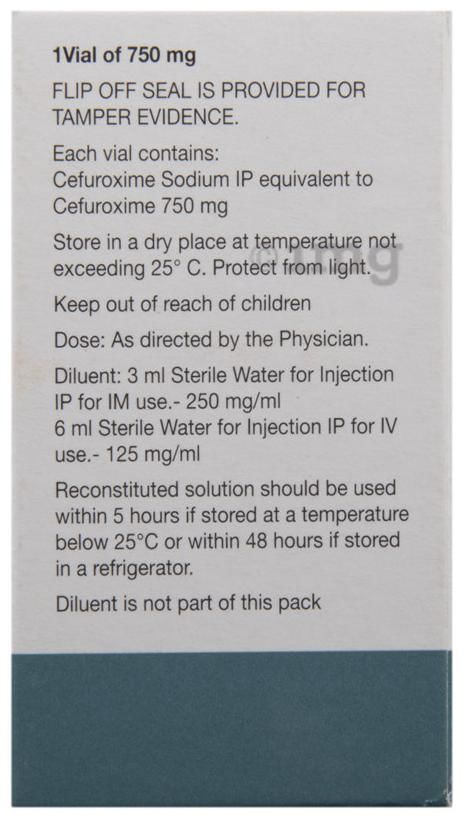 Supacef 750mg Injection