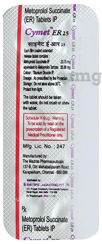 Cymet ER 25 Tablet