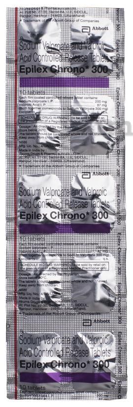Epilex Chrono 300 Tablet CR