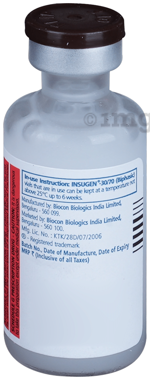 Insugen 30/70 Injection 100IU/ml