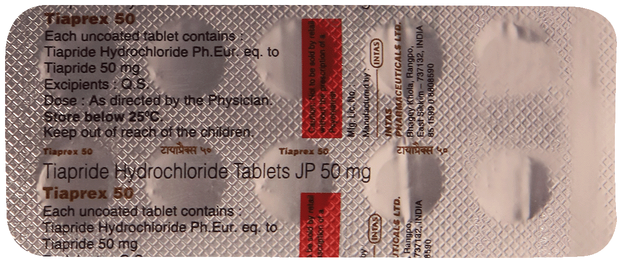 Tiaprex 50mg Tablet